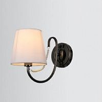 Бра однорожковое Rivoli Классика Perla A1 DN Е14 Черный фото Бра однорожковое Rivoli Классика Perla A1 DN Е14 Черный картинка